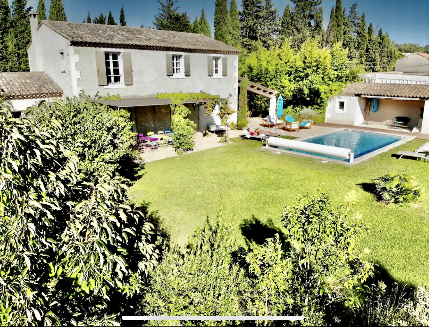 Vue aérienne propriété