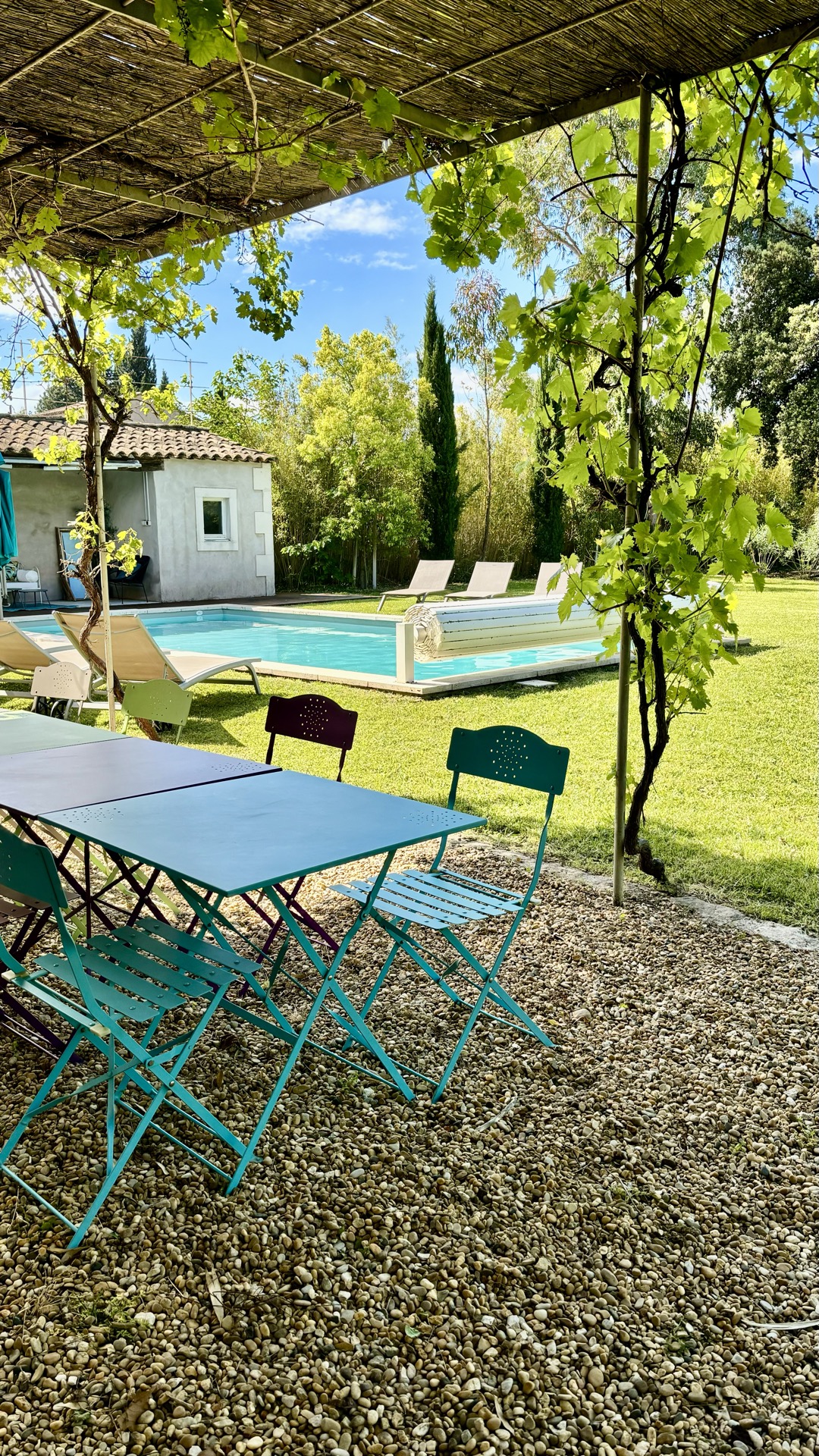 Pergola mobilier jardin