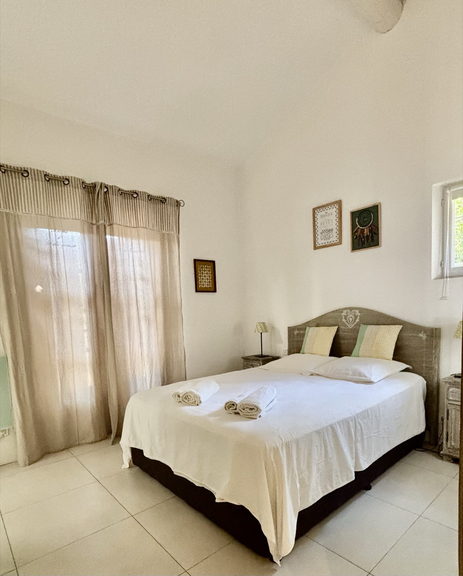 Chambre provençale romantique